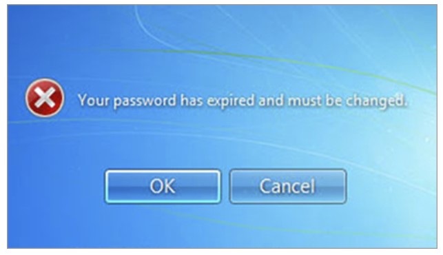 Supprimer l'expiration du mot de passe Windows